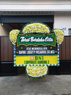 Papan Bunga Duka di Satui