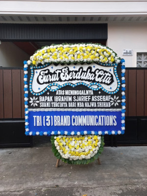 Papan Bunga Duka di Satui